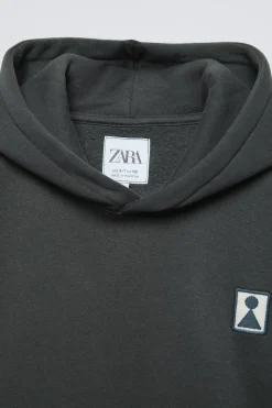 Niños ZARA 6 - 14 Años·Sudaderas<SUDADERA CAPUCHA BORDADO