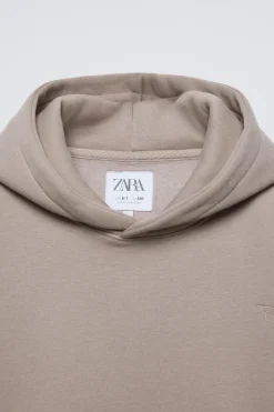 Niños ZARA 6 - 14 Años·Sudaderas<SUDADERA CAPUCHA BORDADO