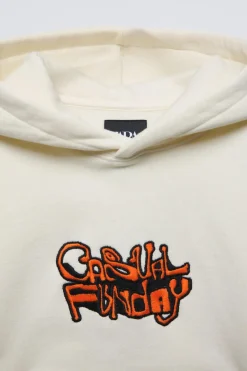 Niños ZARA 6 - 14 Años·Sudaderas<SUDADERA CAPUCHA BORDADO