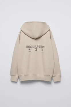 Niños ZARA 6 - 14 Años·Sudaderas|6 - 14 Años·Total Look<SUDADERA CAPUCHA BRAWL STARS © SUPERCELL OY
