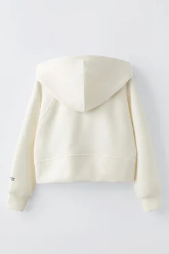 Niños ZARA 6 - 14 Años·Sudaderas|6 - 14 Años·Deporte / Jogging<SUDADERA CAPUCHA CALIDAD MODAL