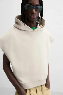 Sale SUDADERA CAPUCHA LAVADO Hombre Sudaderas