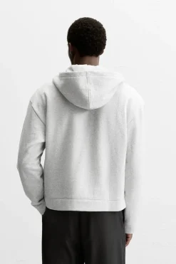 Clearance SUDADERA CAPUCHA TEXTURA Hombre Sudaderas