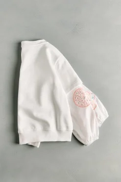 Niños ZARA 6 - 14 Años·Sudaderas<SUDADERA COMBINADA PARCHES - SEA NY