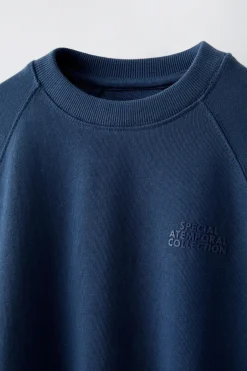 Niños ZARA 6 - 14 Años·Sudaderas|6 - 14 Años·Sudaderas<SUDADERA COMBINADA WAFFLE