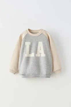 Niños ZARA 1½ - 6 Años·Sudaderas|1½ - 6 Años·Chándal<SUDADERA CONTRASTE