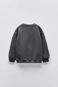 Niños ZARA 1½ - 6 Años·Sudaderas|1½ - 6 Años·Total Look<SUDADERA CORAZÓN BRILLO