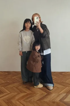 Niños ZARA 6 - 14 Años·Sudaderas<SUDADERA CORAZÓN RELIEVE