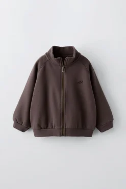 Niños ZARA 1½ - 6 Años·Sudaderas|1½ - 6 Años·Chándal<SUDADERA CREMALLERA BORDADO