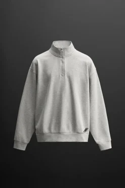 Discount SUDADERA CREMALLERA CUELLO Hombre Chándal|Sudaderas