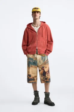 Sale SUDADERA CREMALLERA ROTOS X TWOJEYS LIMITED EDITION Hombre Sudaderas