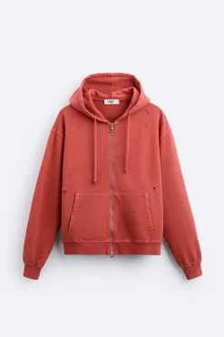 Sale SUDADERA CREMALLERA ROTOS X TWOJEYS LIMITED EDITION Hombre Sudaderas