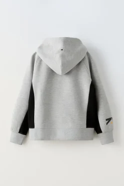Niños ZARA 6 - 14 Años·Sudaderas|6 - 14 Años·Deporte / Chándal<SUDADERA CREMALLERA SPORTY