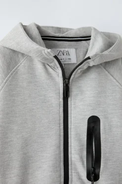 Niños ZARA 6 - 14 Años·Sudaderas|6 - 14 Años·Deporte / Chándal<SUDADERA CREMALLERA SPORTY