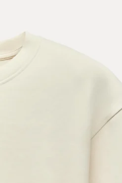 Hot SUDADERA CROP INTERLOCK Mujer Sudaderas / Joggers