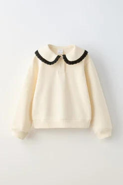 Niños ZARA 6 - 14 Años·Sudaderas<SUDADERA CUELLO BOBO