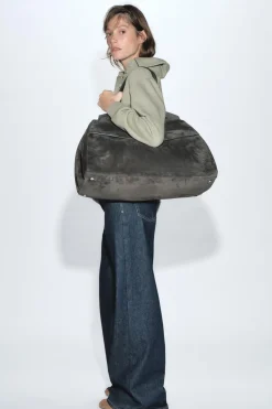 New SUDADERA CUELLO POLO LAVADA Mujer Sudaderas / Joggers