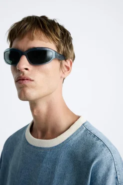 Hot SUDADERA DENIM LAVADO Hombre Camisetas