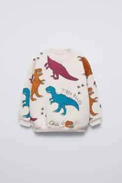 Niños ZARA 1½ - 6 Años·Sudaderas|1½ - 6 Años·Sudaderas<SUDADERA DINOSAURIOS