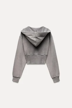 Sale SUDADERA EFECTO LAVADO JOYAS Mujer Sudaderas / Joggers