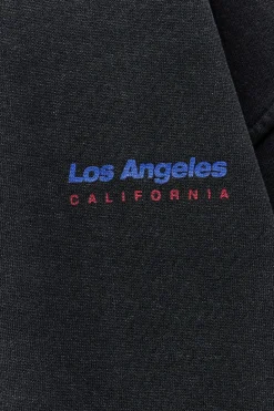 Clearance SUDADERA EFECTO LAVADO TEXTO Mujer Sudaderas / Joggers