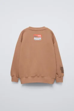 Niños ZARA 6 - 14 Años·Sudaderas<SUDADERA EMBOSSED JEEP ®