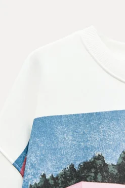 New SUDADERA ESTAMPACIÓN ALBERT FLORENT Mujer Sudaderas / Joggers