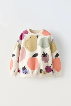 Niños ZARA 1½ - 6 Años·Sudaderas|1½ - 6 Años·Total Look<SUDADERA ESTAMPADA