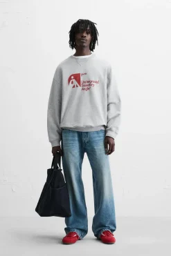 Best SUDADERA ESTAMPADA COMBINADA Hombre Sudaderas