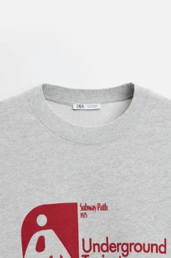 Best SUDADERA ESTAMPADA COMBINADA Hombre Sudaderas