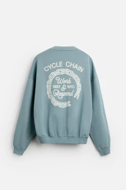 Outlet SUDADERA ESTAMPADO COMBINADO Hombre Sudaderas