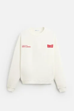 Sale SUDADERA ESTAMPADO COMBINADO Hombre Sudaderas