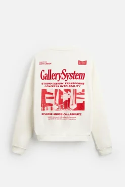 Sale SUDADERA ESTAMPADO COMBINADO Hombre Sudaderas