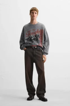 Clearance SUDADERA ESTAMPADO COMBINADO Hombre Sudaderas