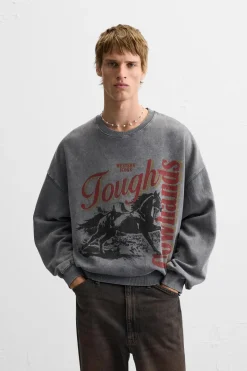 Clearance SUDADERA ESTAMPADO COMBINADO Hombre Sudaderas