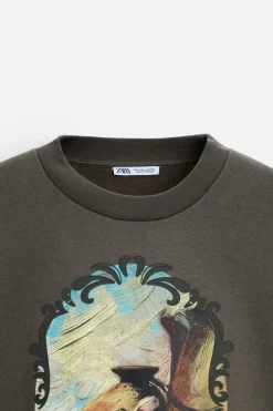 Hot SUDADERA ESTAMPADO COMBINADO Hombre Sudaderas