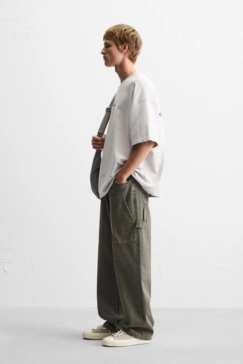 New SUDADERA ESTAMPADO COMBINADO Hombre Camisetas