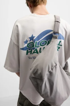 New SUDADERA ESTAMPADO COMBINADO Hombre Camisetas