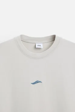 New SUDADERA ESTAMPADO COMBINADO Hombre Camisetas