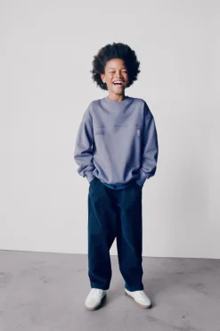 Niños ZARA 6 - 14 Años·Sudaderas<SUDADERA ESTAMPADO CORTE