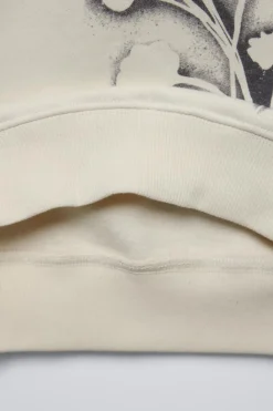 Niños ZARA 6 - 14 Años·Sudaderas<SUDADERA ESTAMPADO FLOR