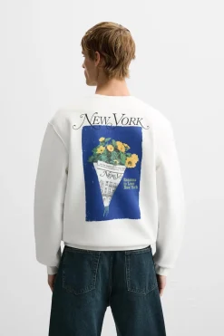 Fashion SUDADERA ESTAMPADO NEW YORK MAGAZINE Hombre Sudaderas