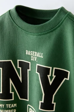 Niños ZARA 1½ - 6 Años·Sudaderas|1½ - 6 Años·Chándal<SUDADERA ESTAMPADO RELIEVE