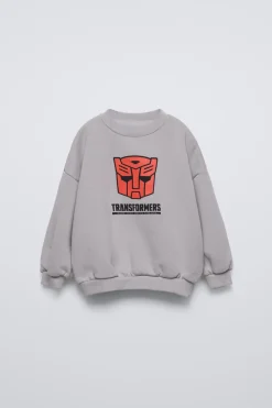 Niños ZARA 1½ - 6 Años·Sudaderas|1½ - 6 Años·Total Look<SUDADERA ESTAMPADO TRANSFORMES © HASBRO