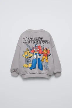 Niños ZARA 1½ - 6 Años·Sudaderas|1½ - 6 Años·Total Look<SUDADERA ESTAMPADO TRANSFORMES © HASBRO