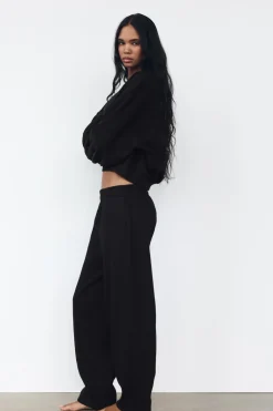 New SUDADERA FELPA BÁSICA Mujer Sudaderas / Joggers