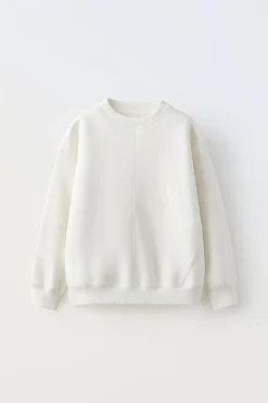 Niños ZARA 6 - 14 Años·Sudaderas<SUDADERA FELPA BÁSICA