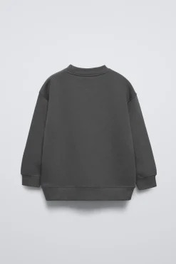 Niños ZARA 6 - 14 Años·Sudaderas|6 - 14 Años·Deporte / Jogging<SUDADERA FELPA BÁSICA