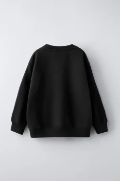 Niños ZARA 6 - 14 Años·Sudaderas|6 - 14 Años·Deporte / Jogging<SUDADERA FELPA LISA