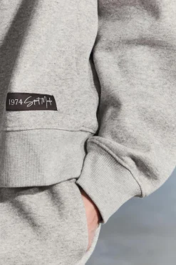 Discount SUDADERA FELPA OVERSIZE ETIQUETA Mujer Sudaderas / Joggers